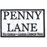 Billede af The Beatles Penny Lane White Tøjmærke