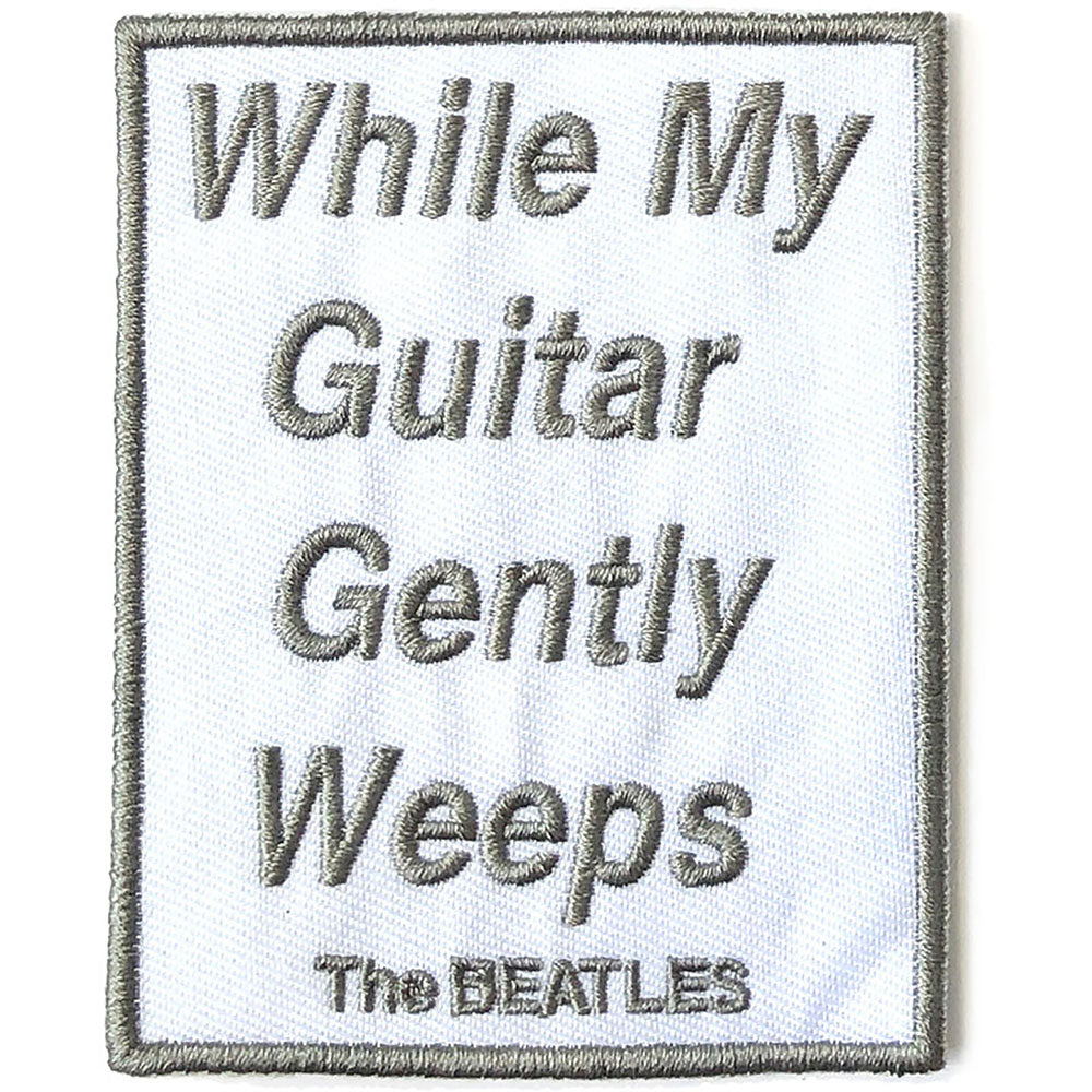 Billede af The Beatles While My Guitar Gently Weeps Tøjmærke