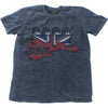 Billede af The Beatles Guitar & Flag T-shirt