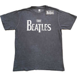 The Beatles: Drop T Logo T-Shirt (Snow Wash)