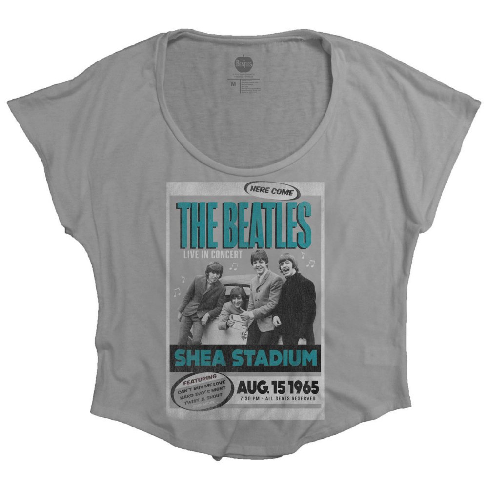 Billede af The Beatles Shea Stadium 1965 T-shirt til kvinder