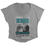 Billede af The Beatles Shea Stadium 1965 T-shirt til kvinder