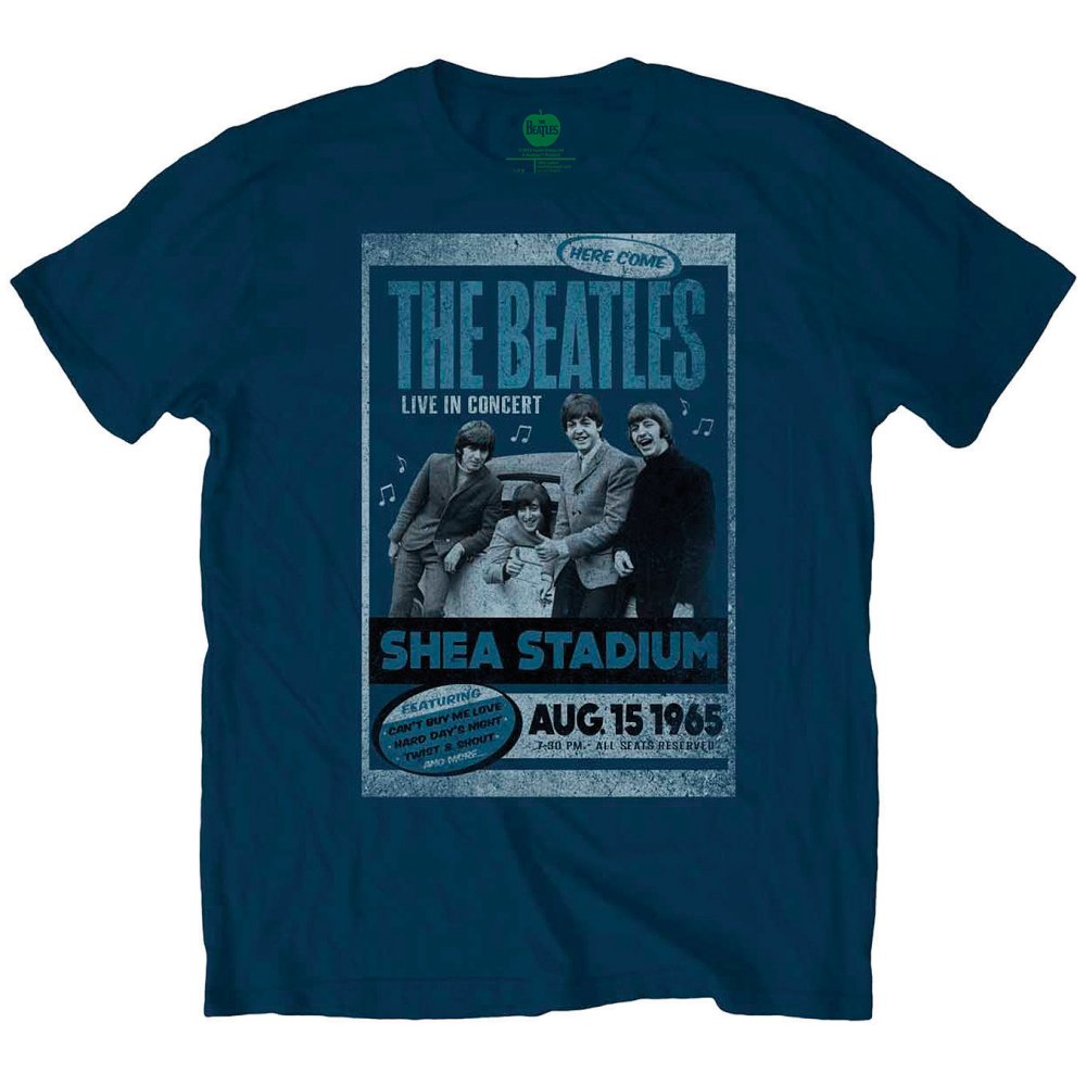 Billede af The Beatles Shea Stadium 1965 T-shirt