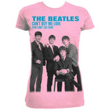 Billede af The Beatles You can't buy me love T-shirt til kvinder