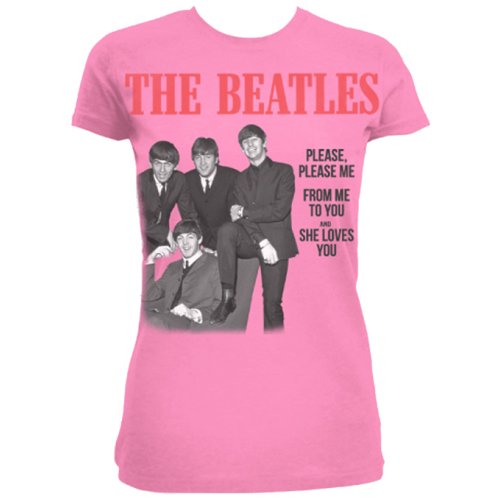 Billede af The Beatles Please, Please Me T-shirt til kvinder