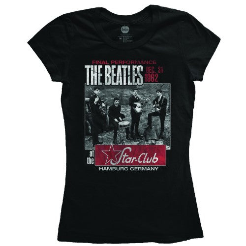 Billede af The Beatles Star Club, Hamburg T-shirt til kvinder
