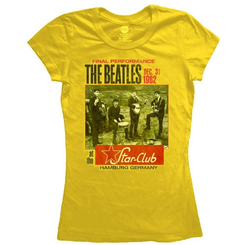 Billede af The Beatles Star Club, Hamburg T-shirt til kvinder