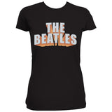 Billede af The Beatles 3D Logo T-shirt til kvinder