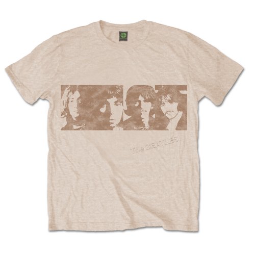 Billede af The Beatles White Album Faces T-shirt