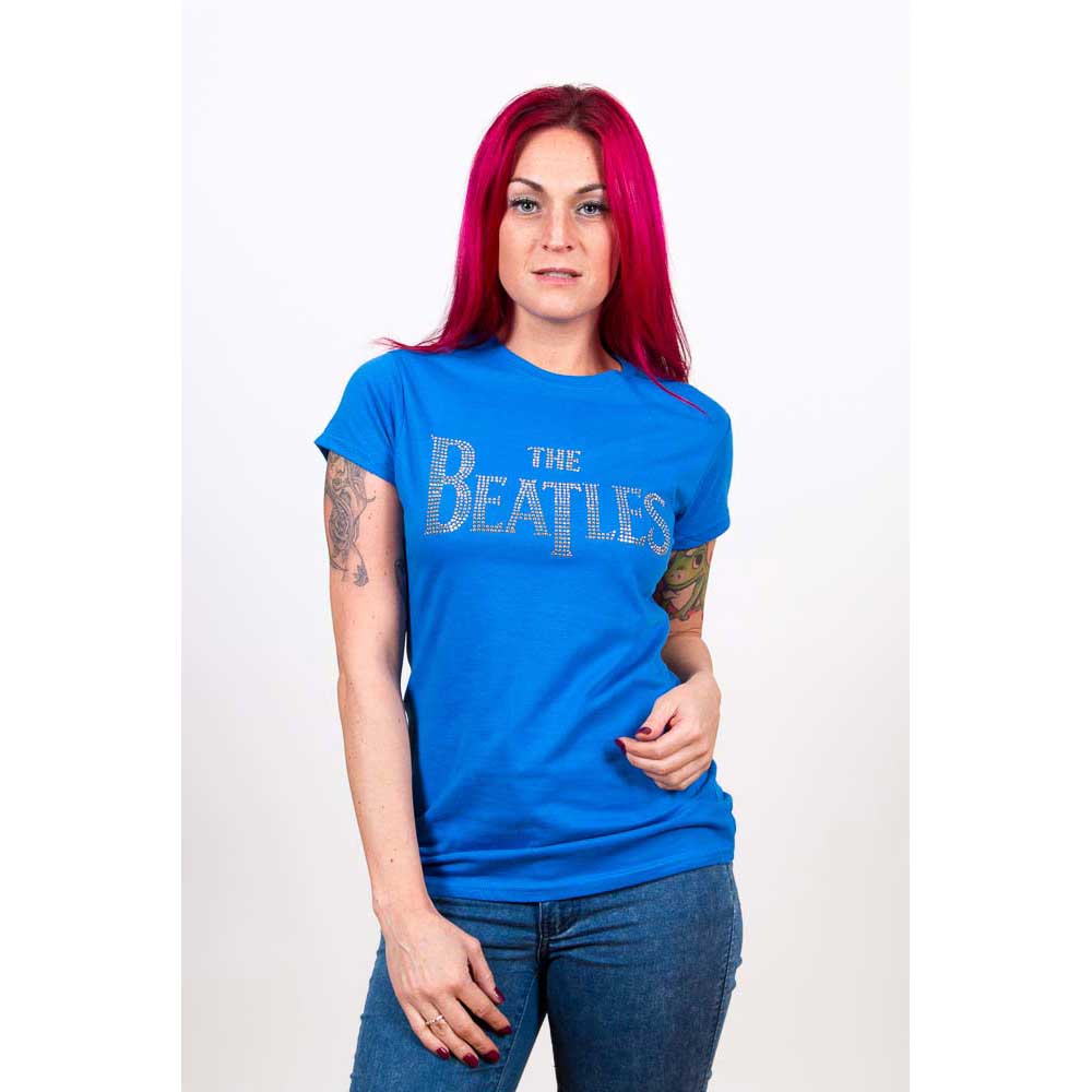 Billede af The Beatles Drop T Logo T-shirt til kvinder