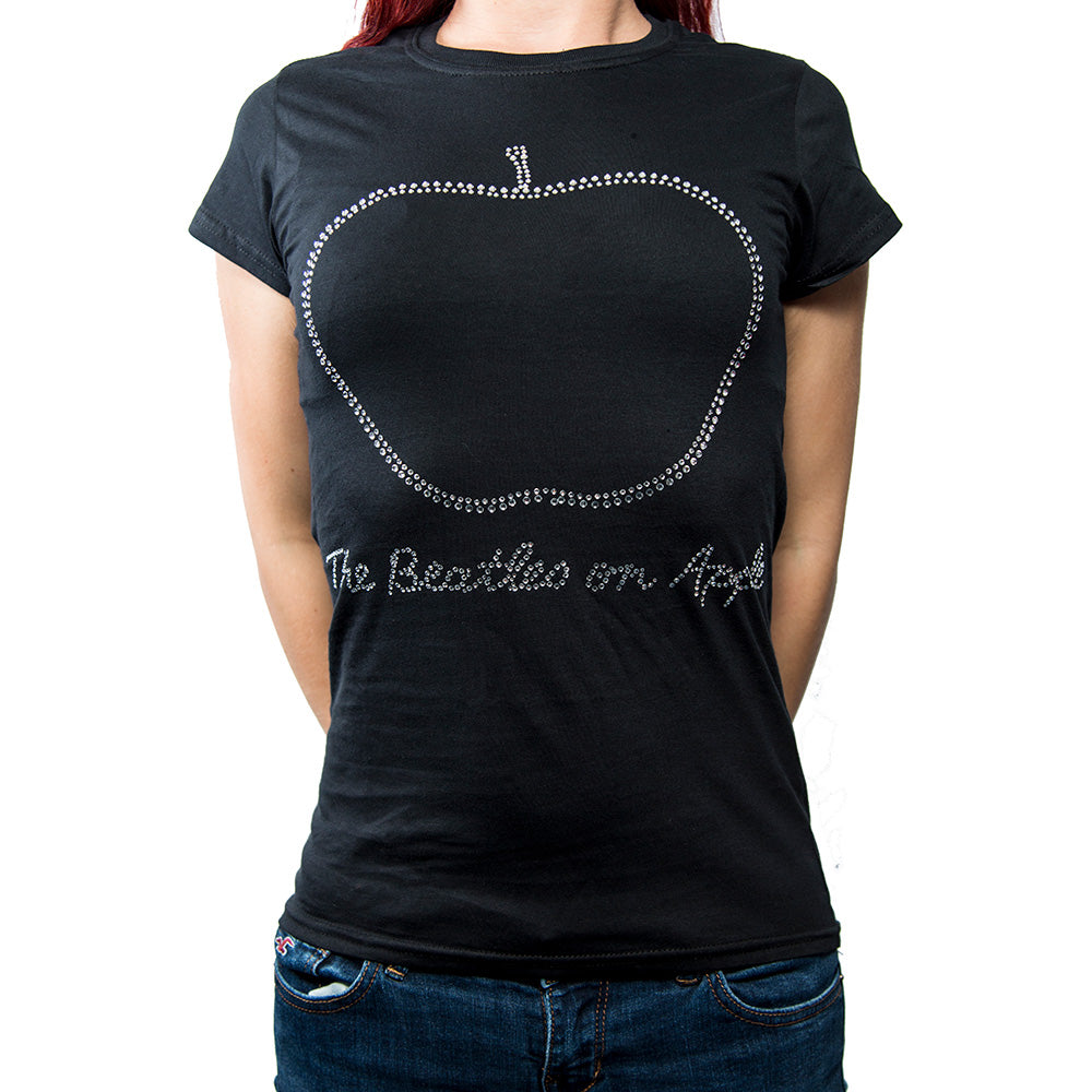 Billede af The Beatles On Apple T-shirt til kvinder