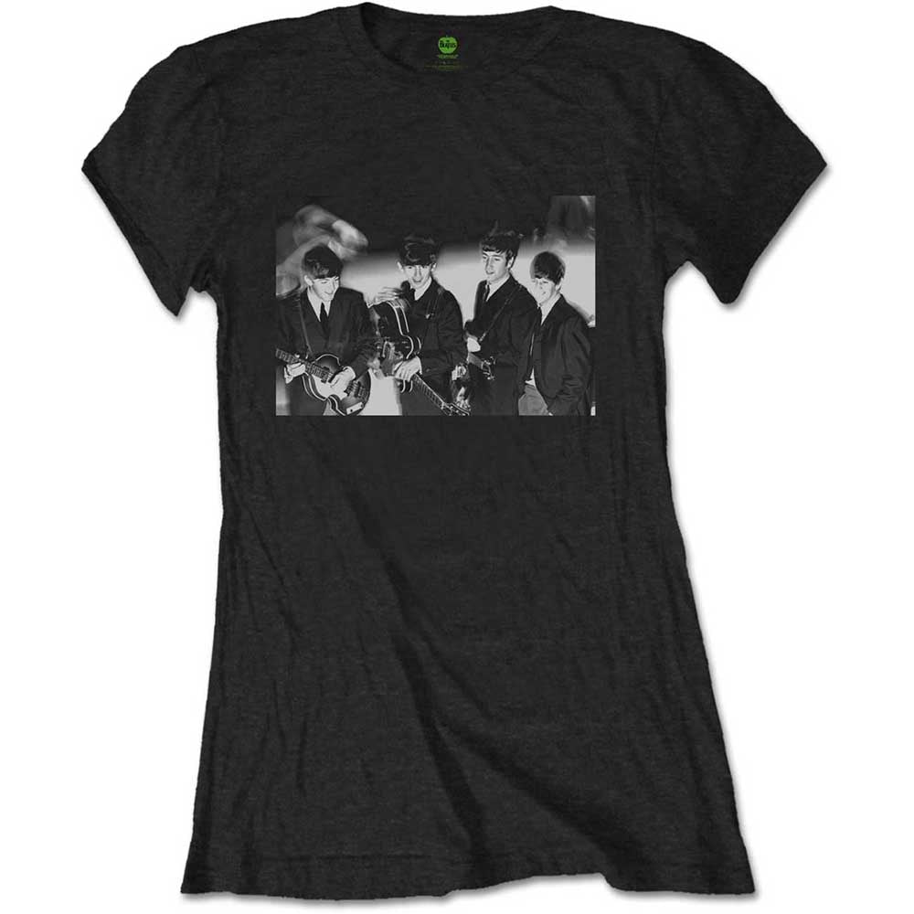 Billede af The Beatles Smiles Photo T-shirt til kvinder