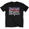The Beatles: Dop T Logo & Vintage Flag T-Shirt (Børn)