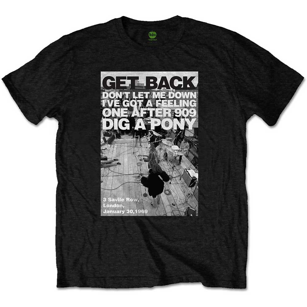 The Beatles: Rooftop Shot T-Shirt