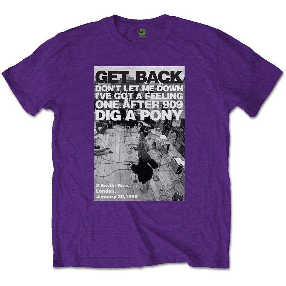 The Beatles: Rooftop Shot T-Shirt