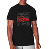 The Beatles: Titles & Logos T-Shirt (Puff Print)
