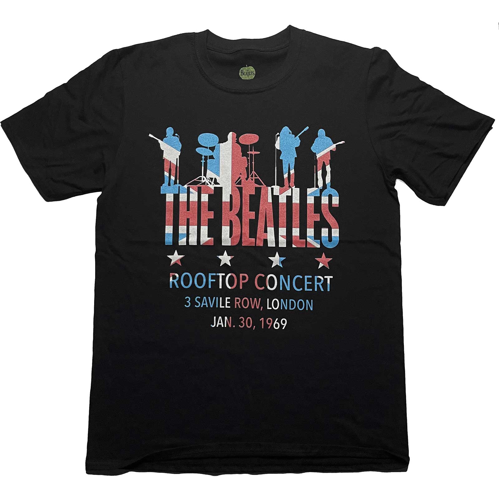 The Beatles: Rooftop Flag T-Shirt