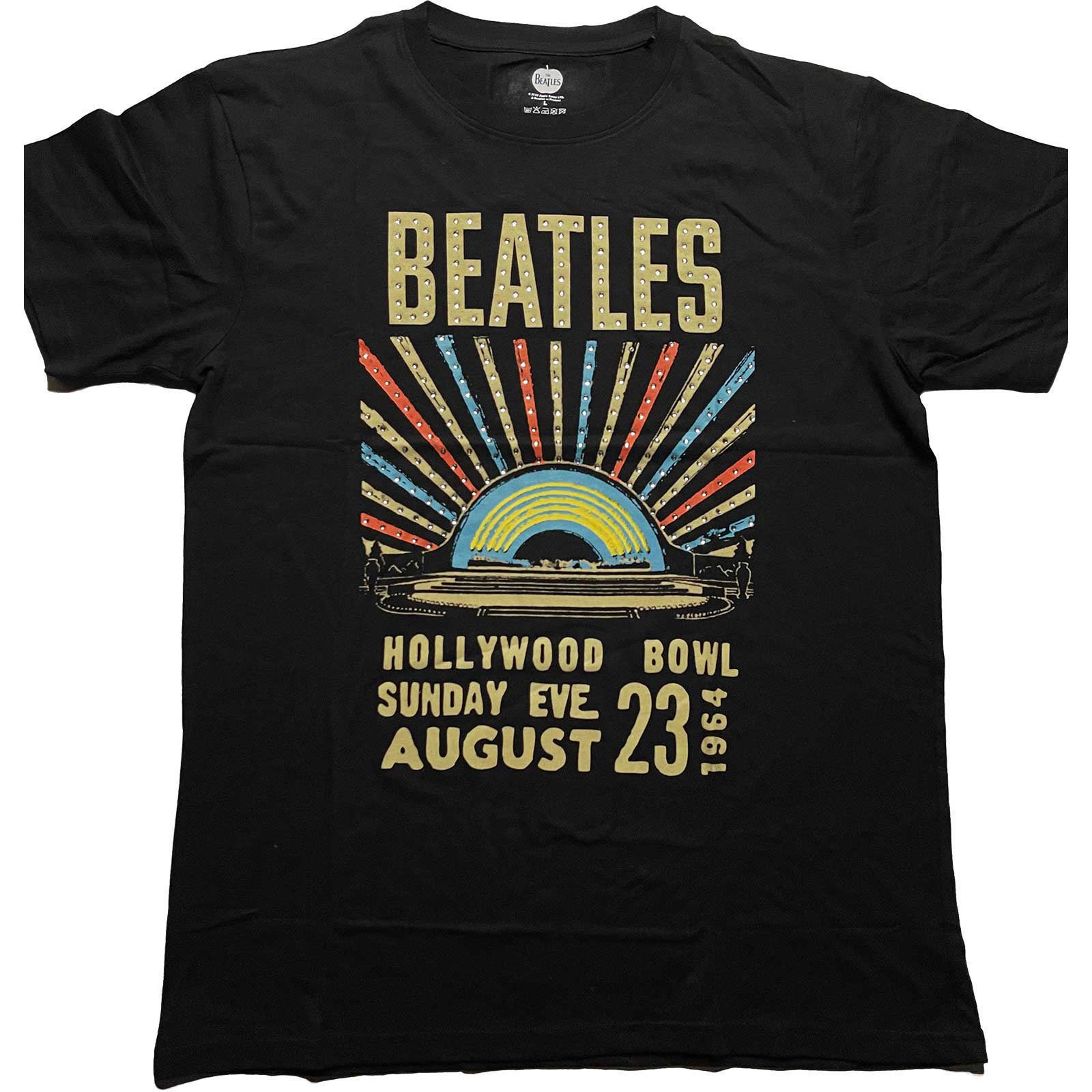 The Beatles: Hollywood Bowl T-Shirt (Diamante)