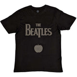 The Beatles: Drop T Logo & Apple Hi-Build T-Shirt (Hi-Build)
