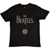 The Beatles: Drop T Logo & Apple Hi-Build T-Shirt (Hi-Build)