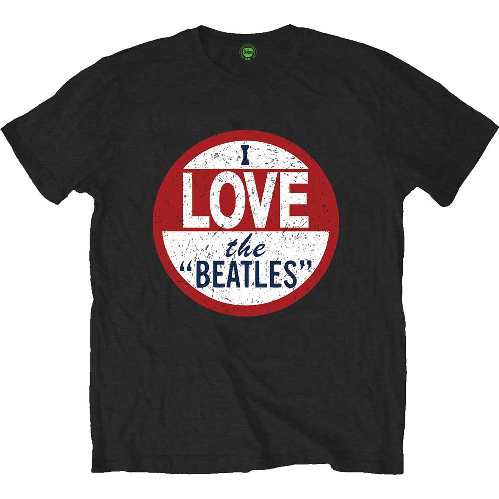 Billede af The Beatles I love The Beatles T-shirt