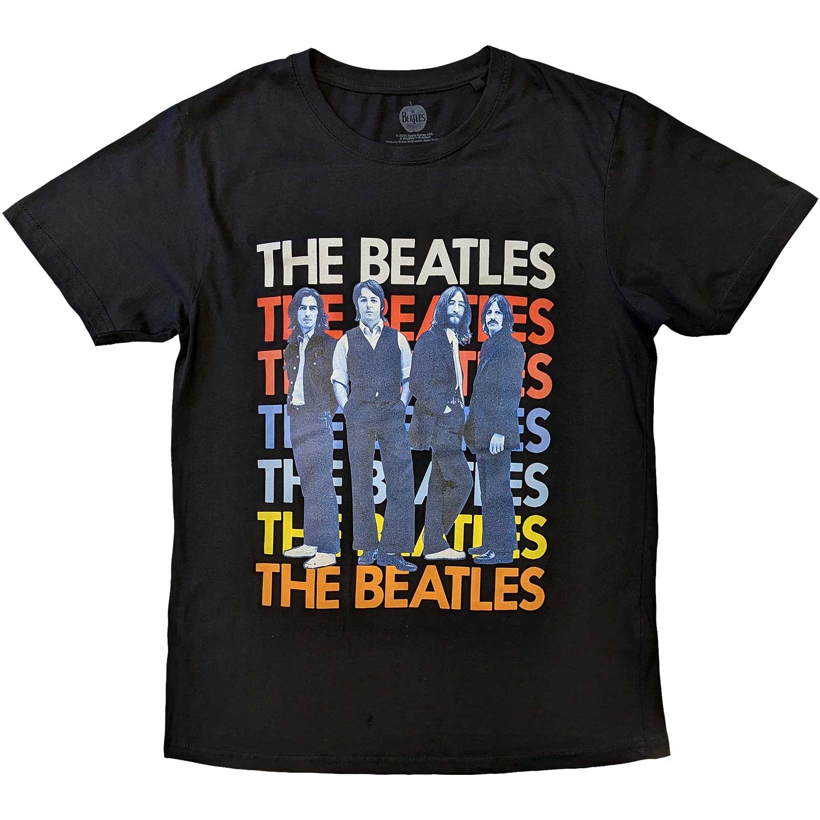 The Beatles: Iconic Multicolour T-Shirt