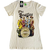 Billede af The Beatles Sgt Pepper Band & Drum T-shirt til kvinder