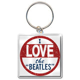 Billede af The Beatles I Love the Beatles Nøglering