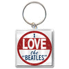 Billede af The Beatles I Love the Beatles Nøglering