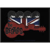 Billede af The Beatles Guitar & Union Jack Tøjmærke