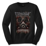 Billede af Bullet For My Valentine Temper Temper Gas Mask Langærmet t-shirt