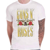 Billede af Guns N' Roses Big Guns T-shirt hvid