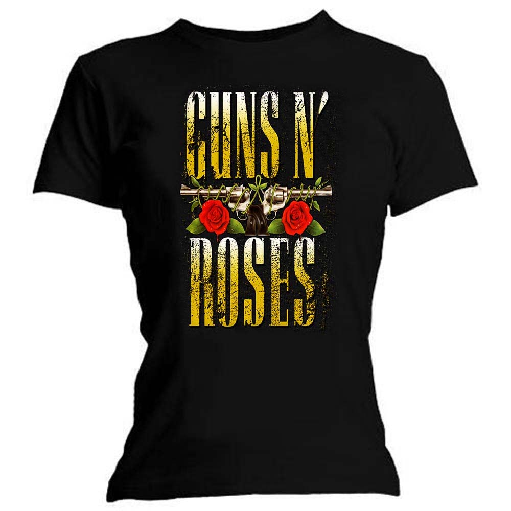Billede af Guns N' Roses Big Guns T-shirt til kvinder