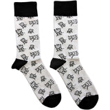 Biggie Smalls: Hand-Drawn Ankle Socks