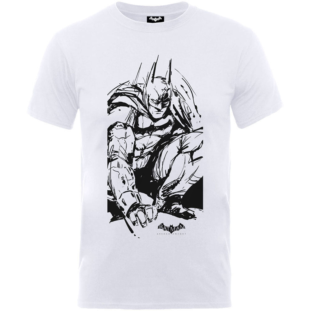 Billede af DC Comics Batman Arkham Sketch T-shirt til børn