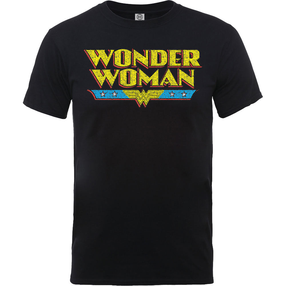 Billede af DC Comics Wonder Woman Logo Crackle T-shirt