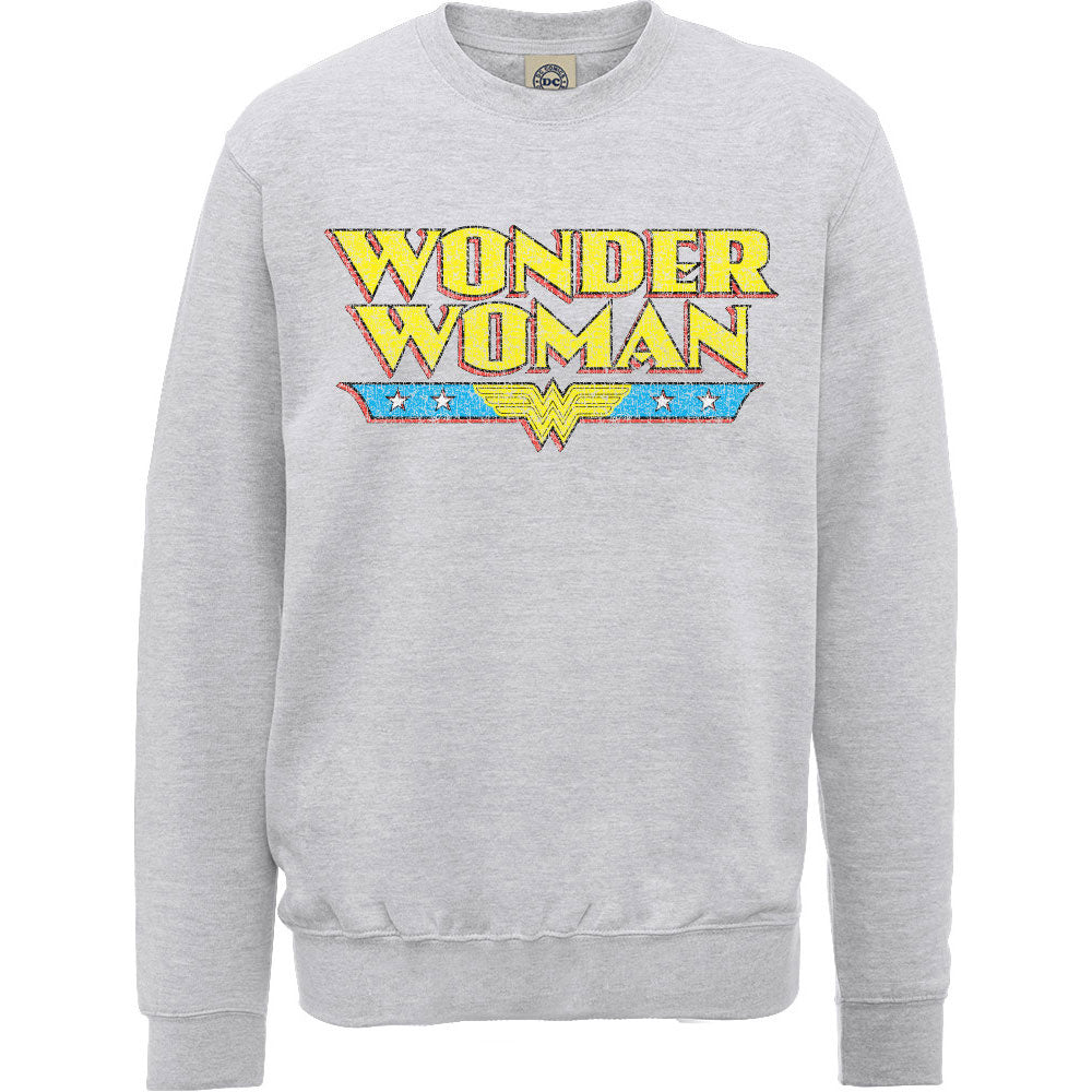 Billede af DC Comics Wonder Woman Logo Crackle Sweatshirt