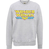 Billede af DC Comics Wonder Woman Logo Crackle Sweatshirt