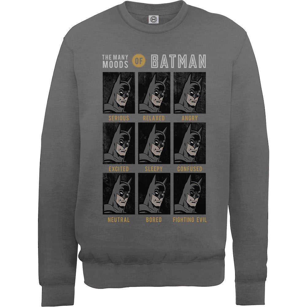 Billede af DC Comics The Many Moods of Batman Sweatshirt