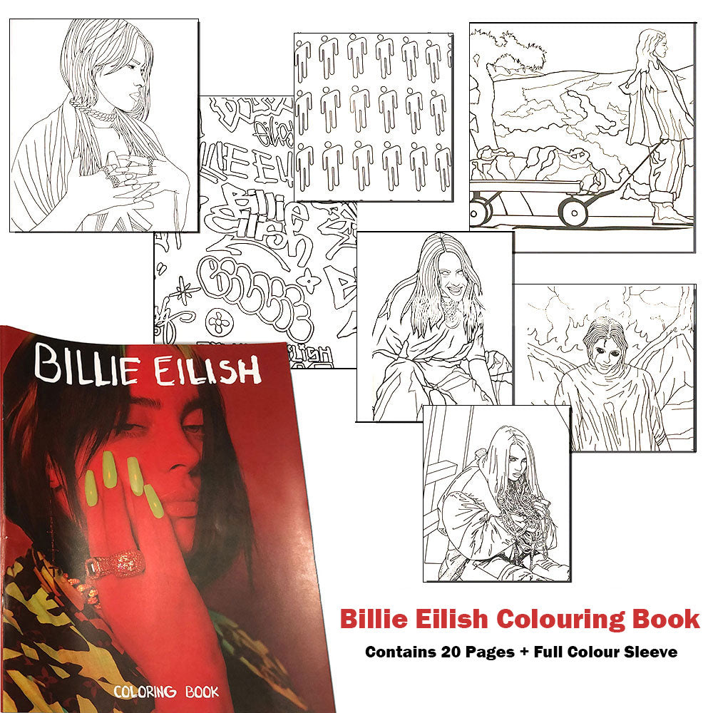 Billie Eilish: Billie Colouring Book
