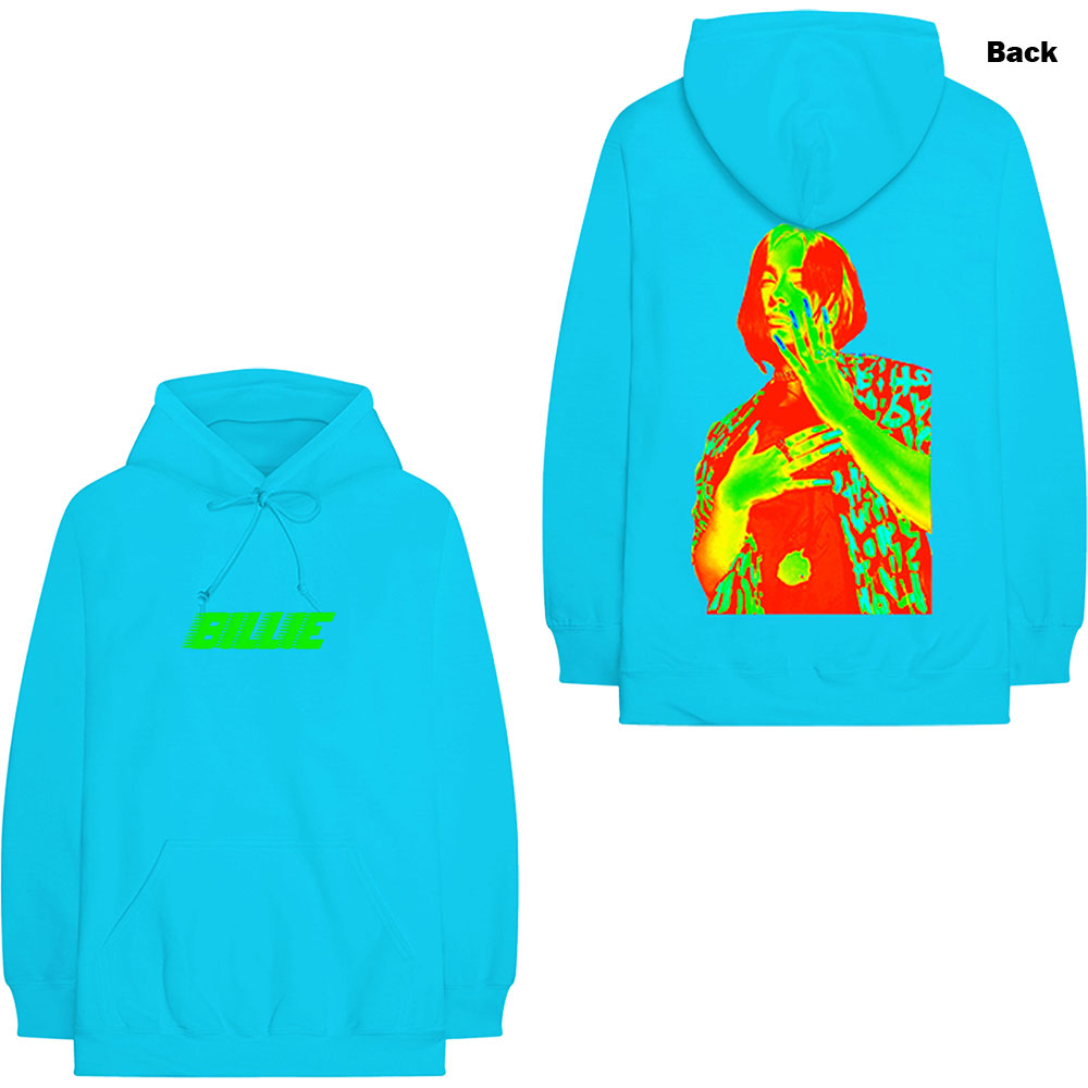 Billie Eilish: Thermal Photo Pullover Hoodie