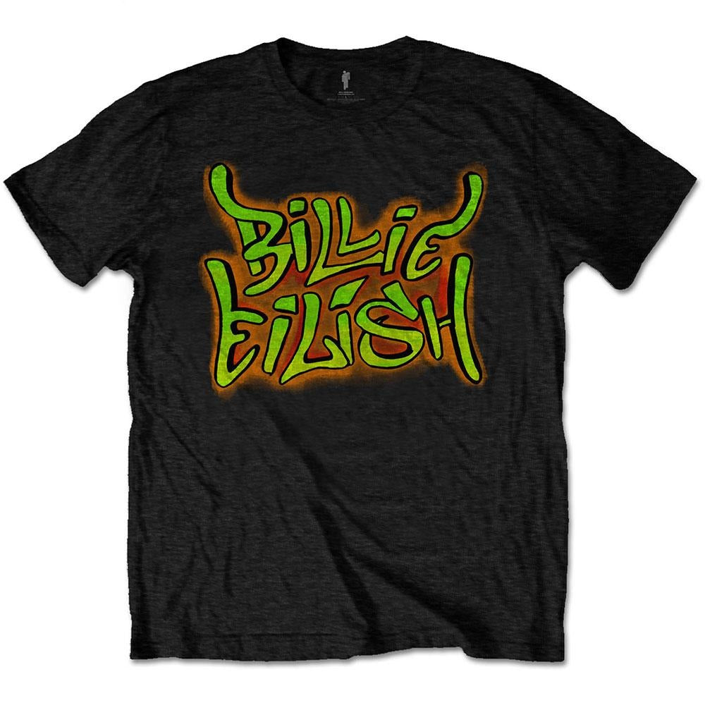 Billie Eilish: Graffiti T-shirt (Børn)