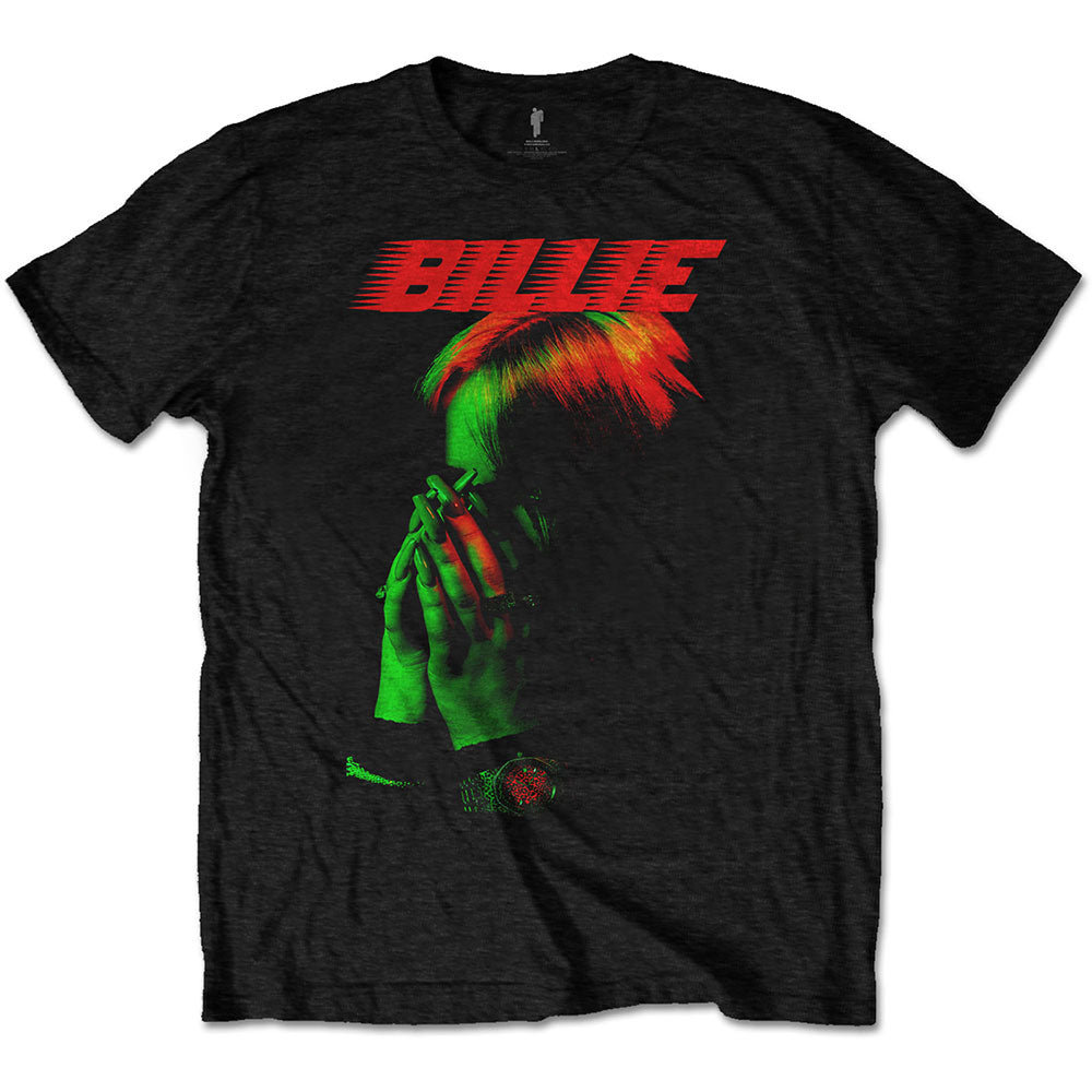 Billie Eilish: Hands face T-shirt (Unisex)