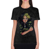 Billie Eilish: Anime Billie T-Shirt (Dip-Dye)