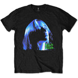 Billie Eilish: Neon Shadow Blue T-Shirt