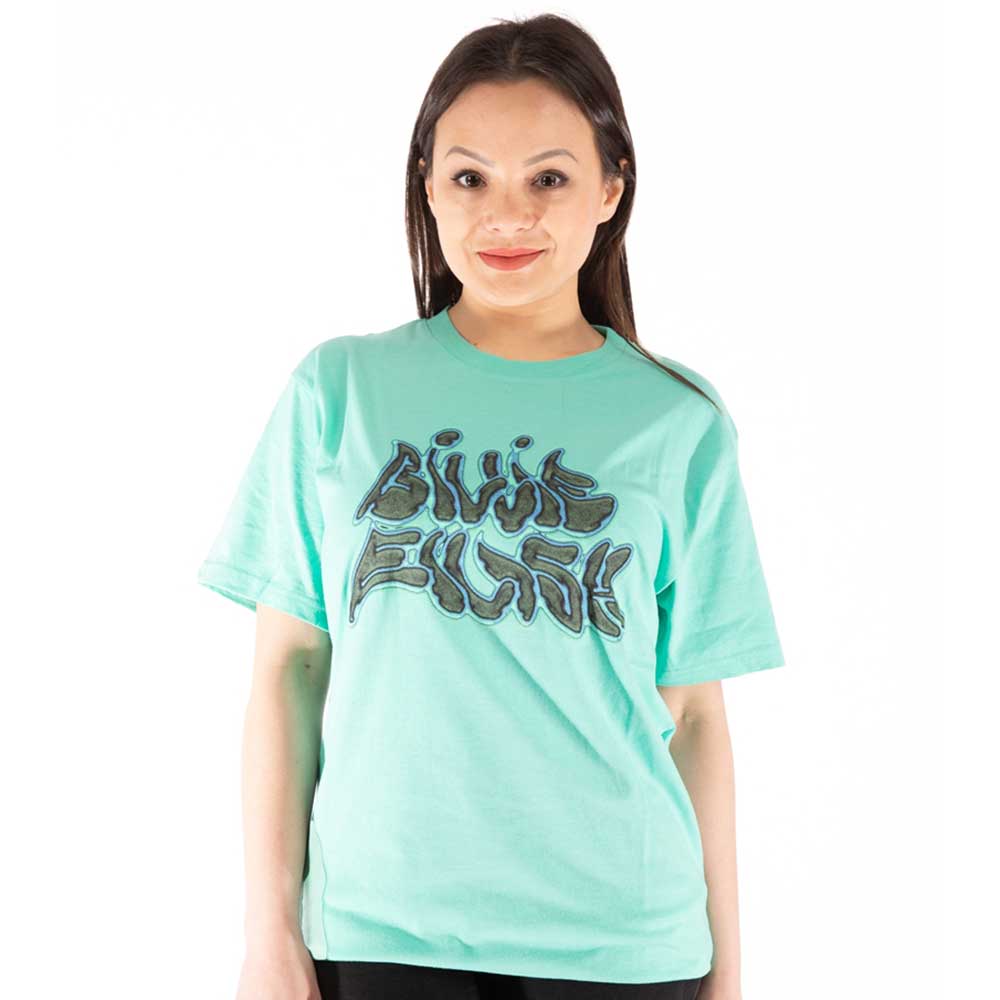Billie Eilish: Neon Logo Billie T-Shirt (Back Print)