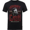 Billede af Johnny Cash Man In Black T-shirt