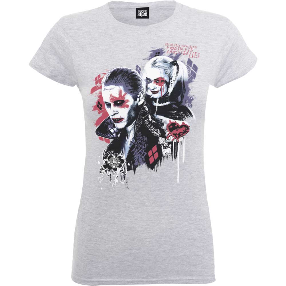 Billede af DC Comics Suicide Squad Harley's Puddin T-shirt til kvinder