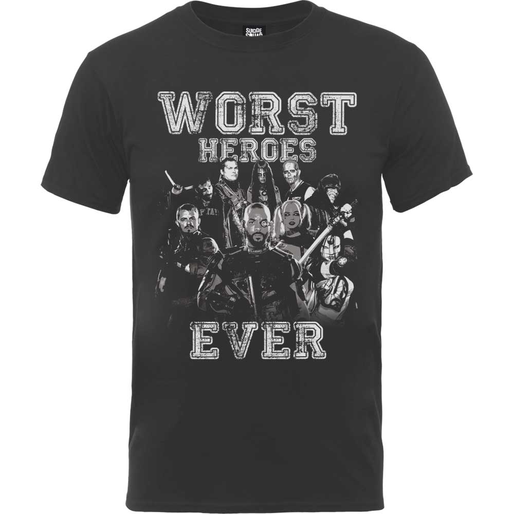 Billede af DC Comics Suicide Squad Worst Heroes T-shirt