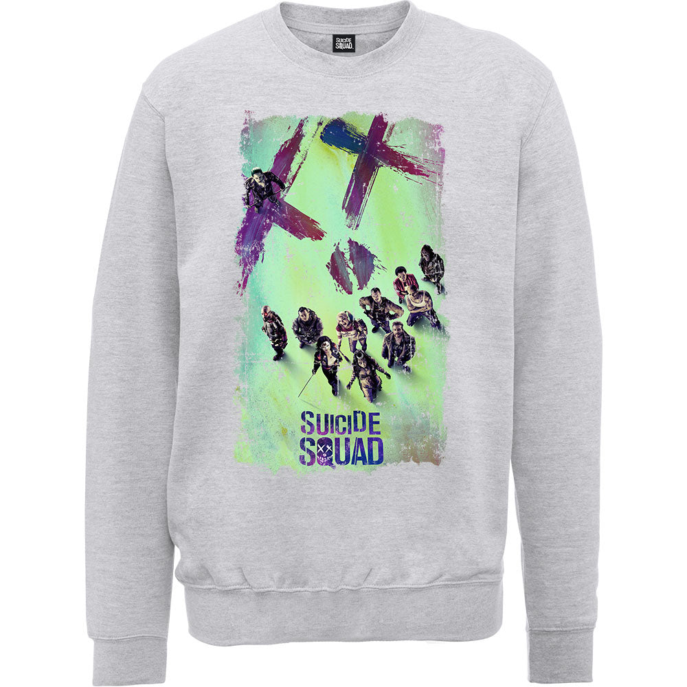 Billede af DC Comics Suicide Squad Movie Poster Sweatshirt